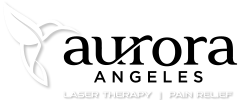 Aurora Angeles | Laser Therapy Logo White