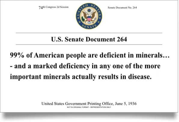 Mineral Deficiency Statistic